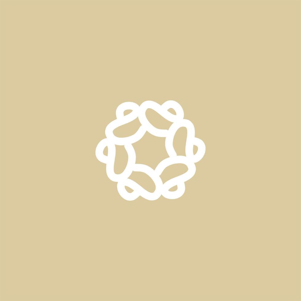 Aesthetic minimalist logo design suitable for your logo vector