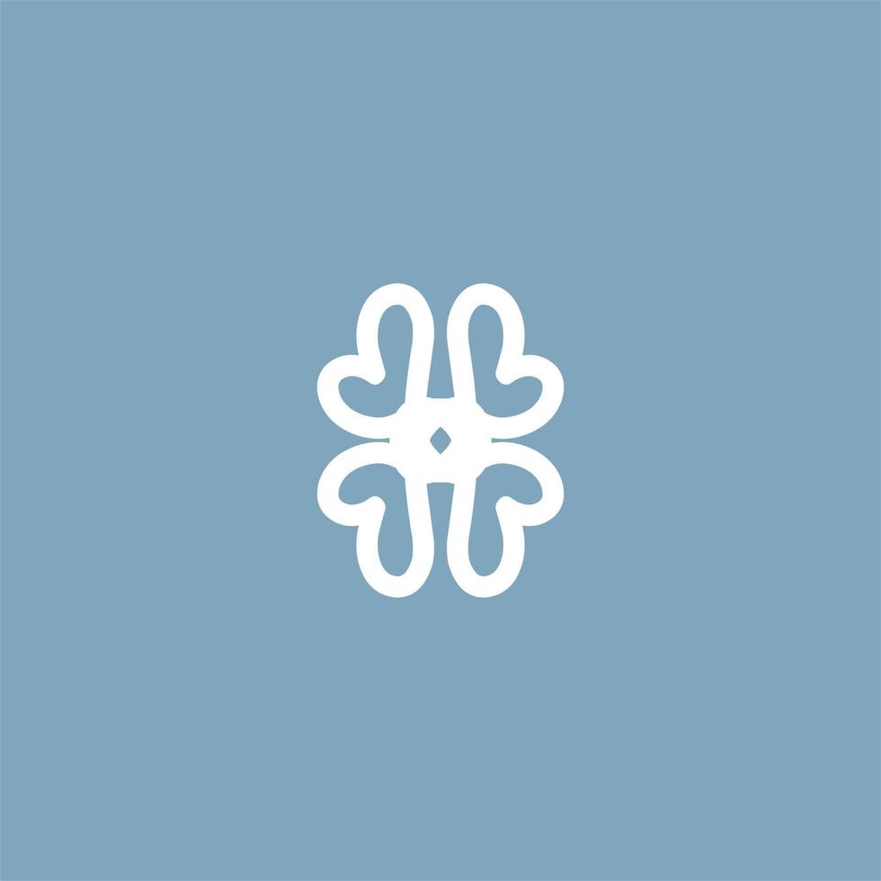 Aesthetic abstract logo design suitable for your logo vector