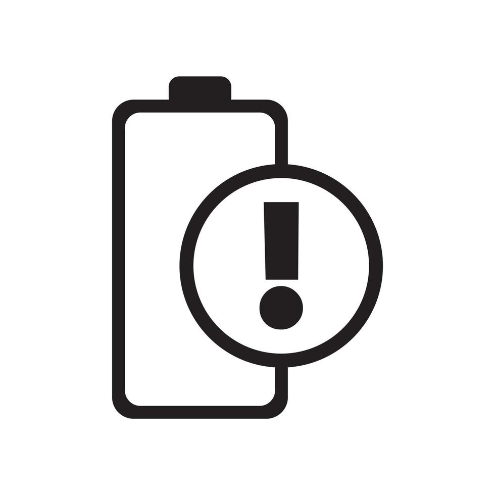 Low and full Battery charging icon template black color editable. Low and full Battery charging icon symbol Flat vector illustration for graphic and web design.