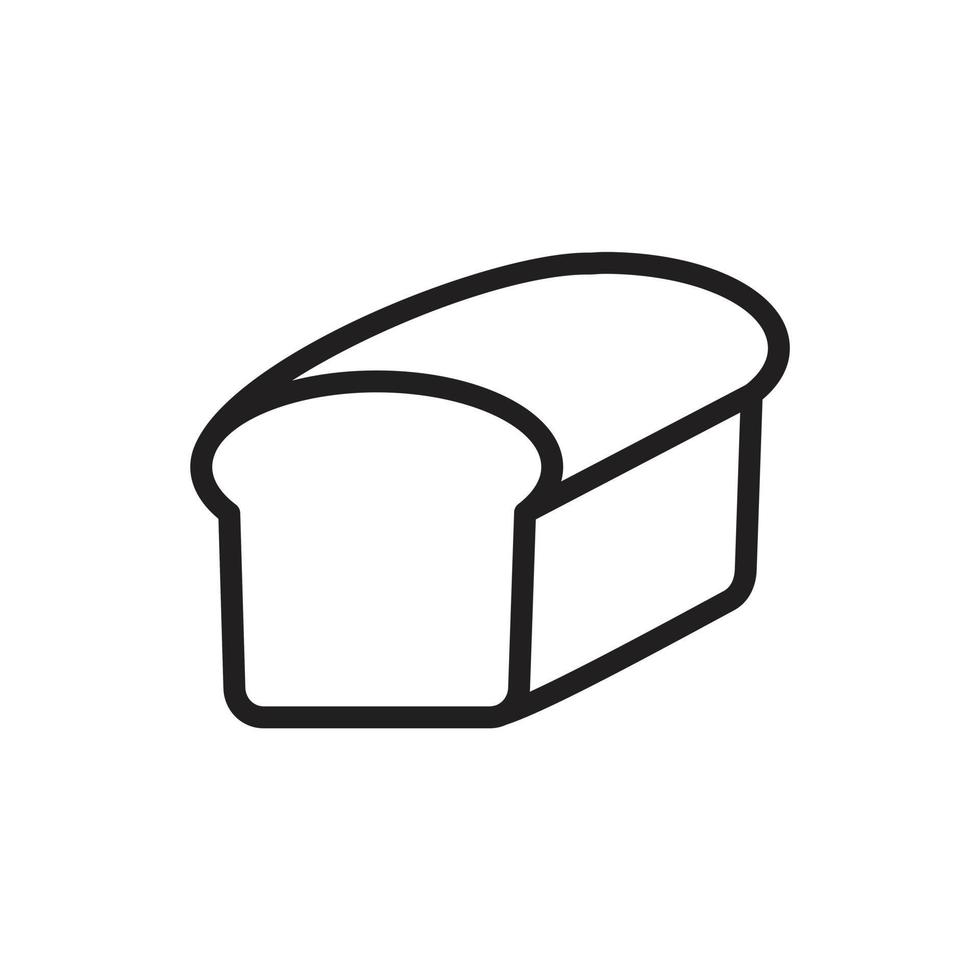 Bread Icon template black color editable. Bread Icon symbol Flat vector illustration for graphic and web design.