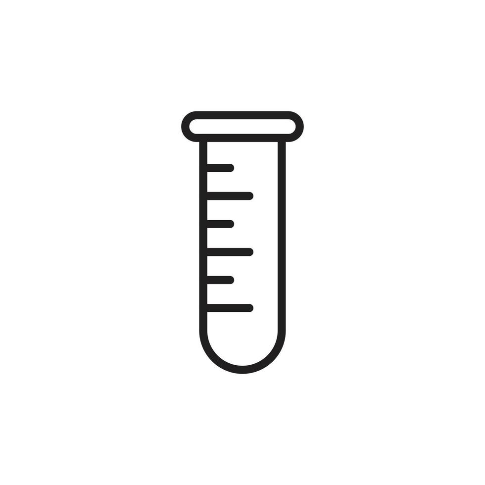 Test tubes icon template black color editable. Test tubes icon symbol Flat vector illustration for graphic and web design.