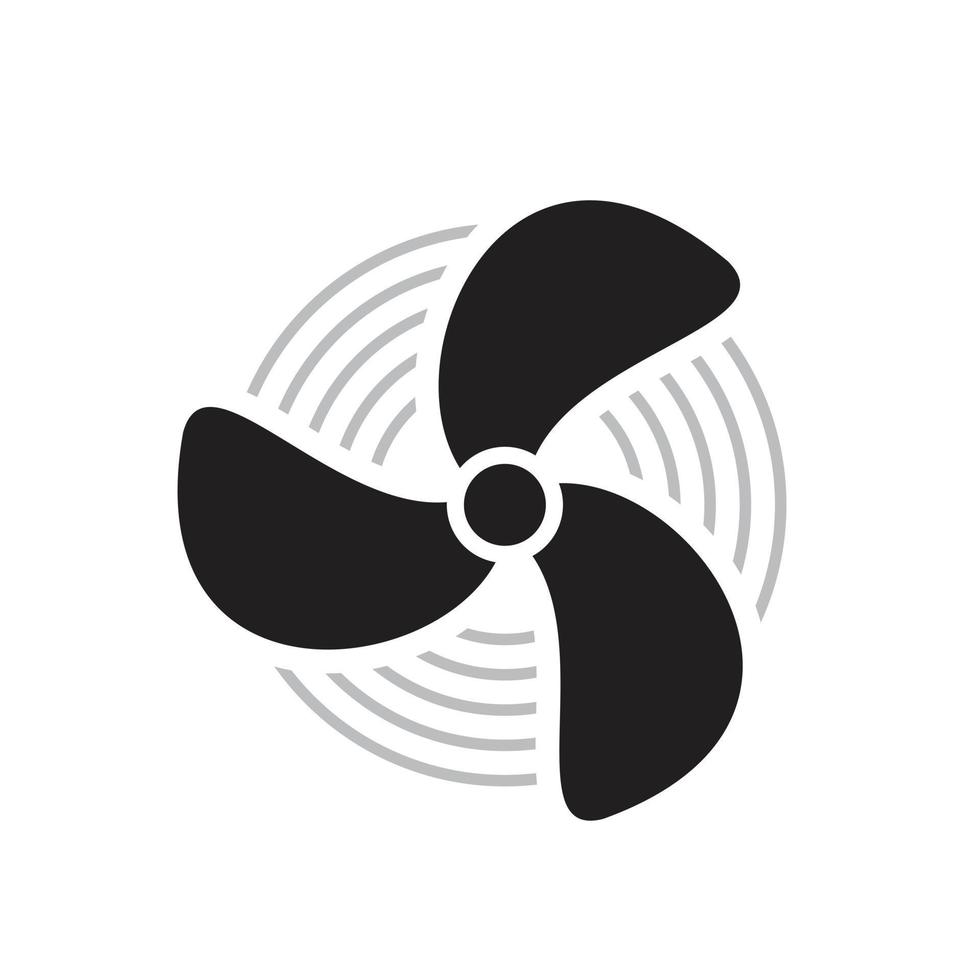 Plane propellers, Aircraft propeller Icon template black color editable. Plane propellers, Aircraft propeller Icon symbol Flat vector illustration for graphic and web design.