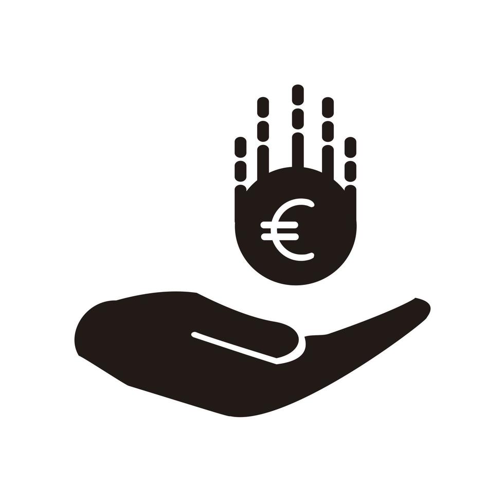 Euro Sign Icon, Euro vector illustration.