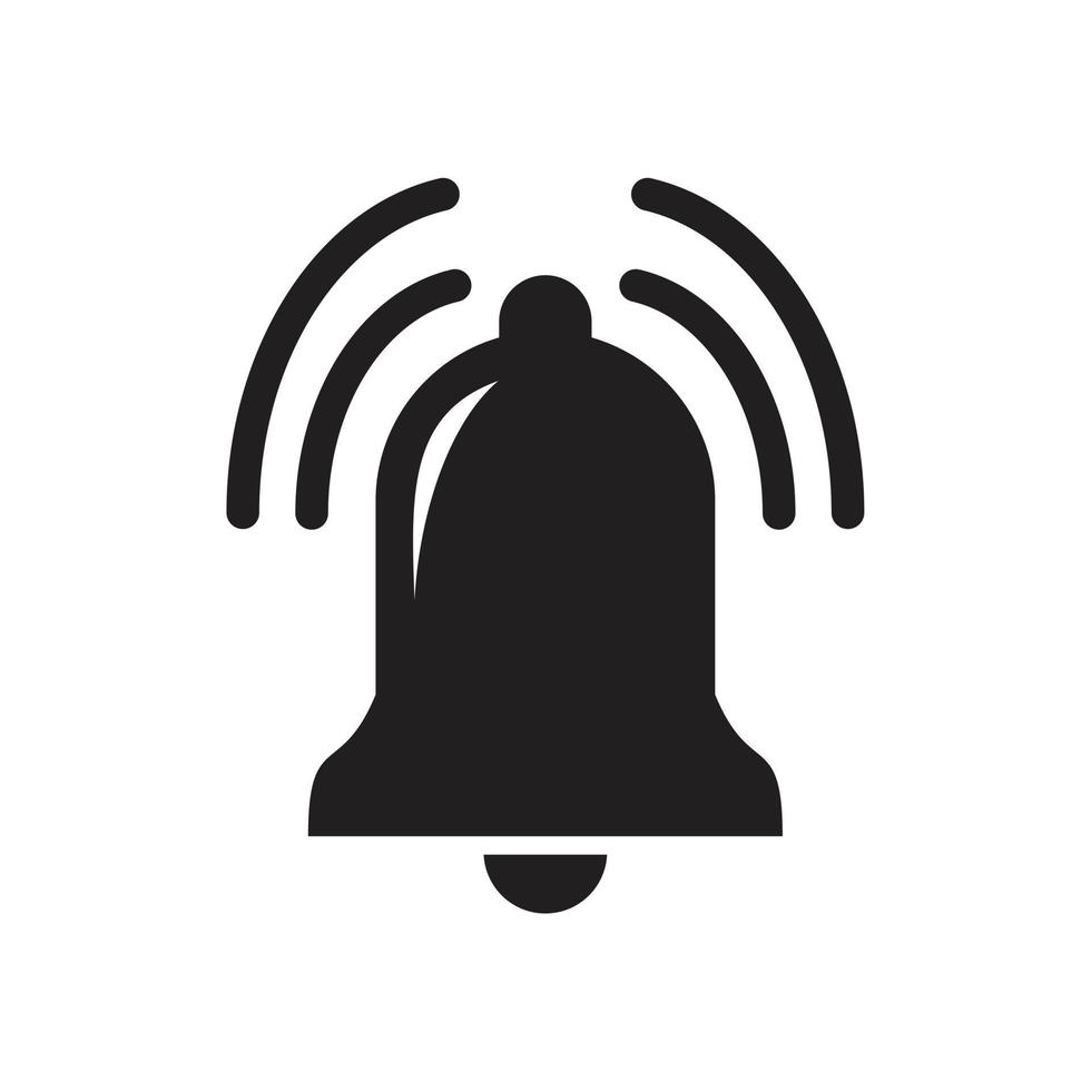 Alarm Icon template black color editable. Alarm Icon symbol Flat vector illustration for graphic and web design.