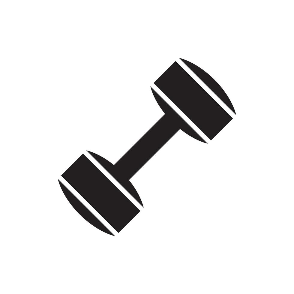 Dumbbells barbell muscle lifting icon template black color editable. Dumbbells barbell muscle lifting icon symbol Flat vector illustration for graphic and web design.