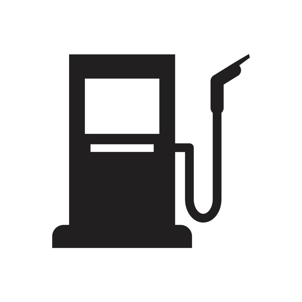 Gas Station Icon template black color editable. Gas Station Icon symbol ...