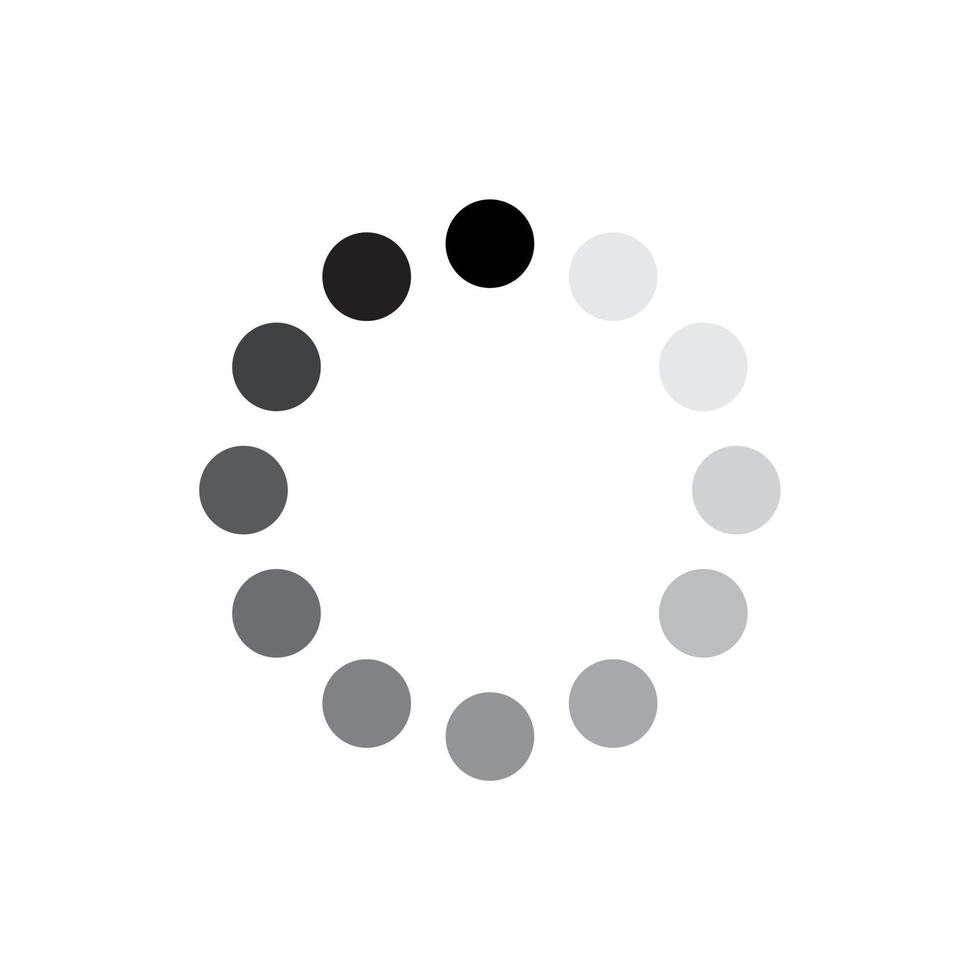 plantilla de icono de carga vectorial editable en color negro. ilustración de vector plano de símbolo de icono de carga vectorial para diseño gráfico y web.