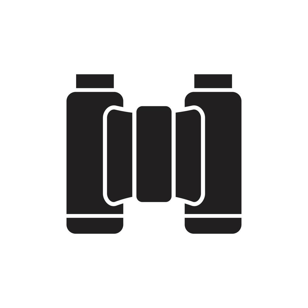 Binoculars icon template black color editable. vector