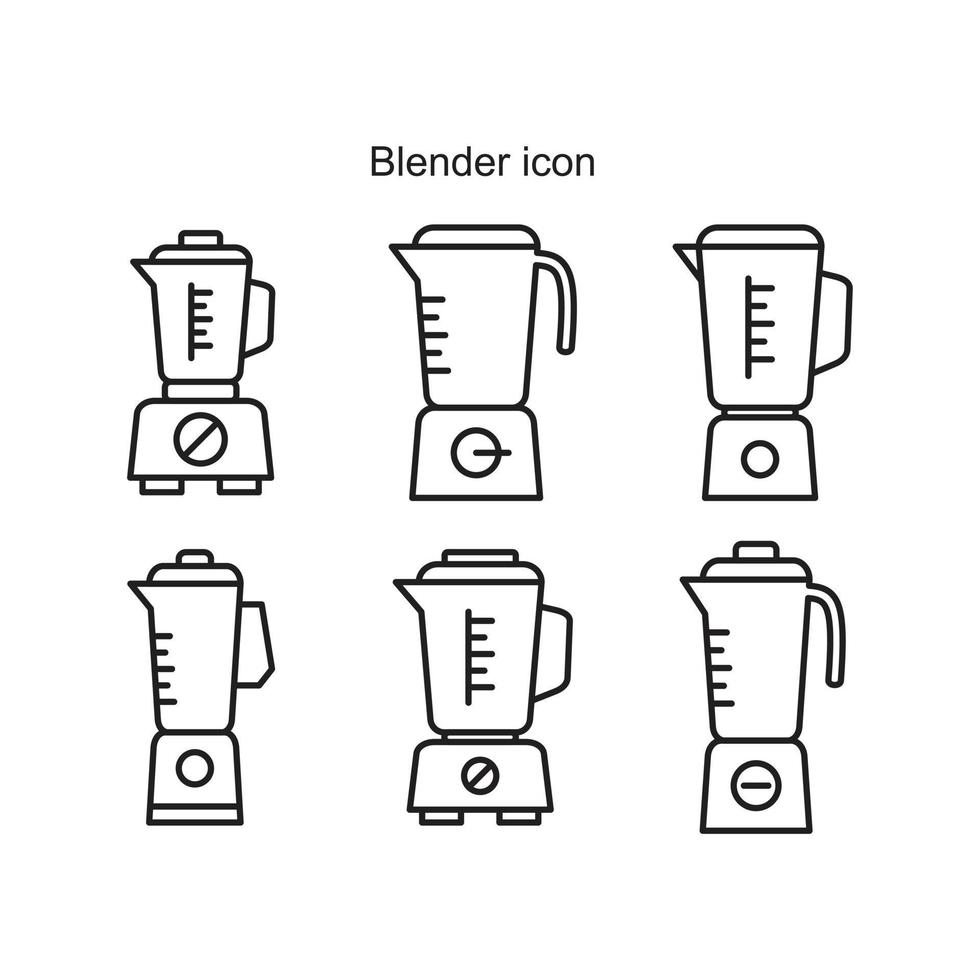 Blender line icon. vector