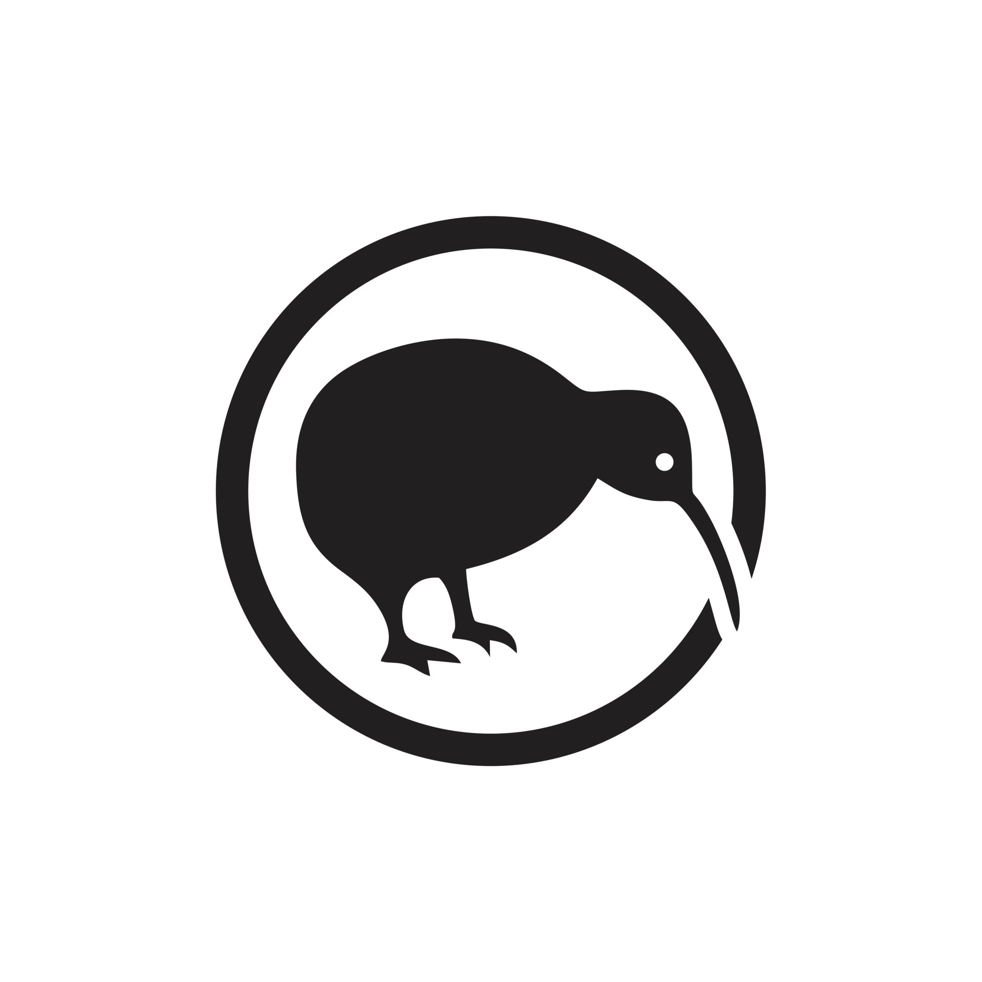 vector de kiwi símbolo de kiwi. kiwi sobre fondo blanco. diseño de logo.  14275554 Vector en Vecteezy