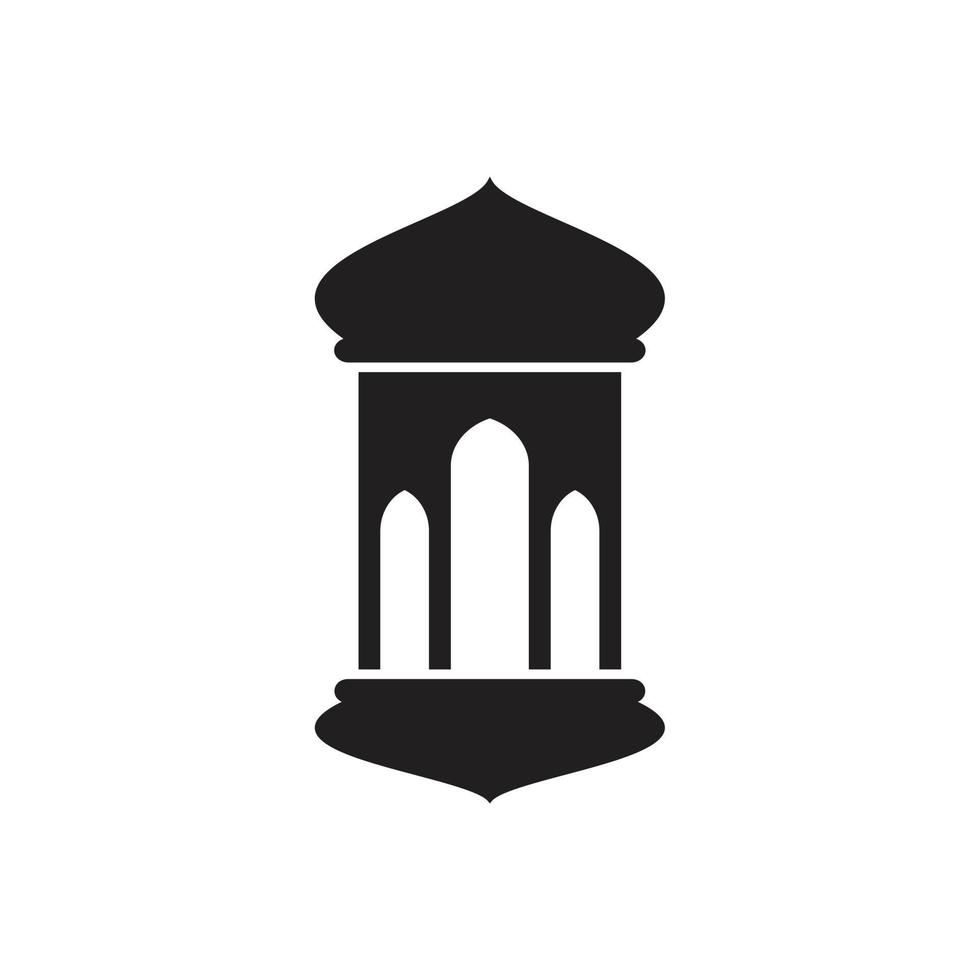 islam icon template black color editable. islam icon symbol Flat vector illustration for graphic and web design.