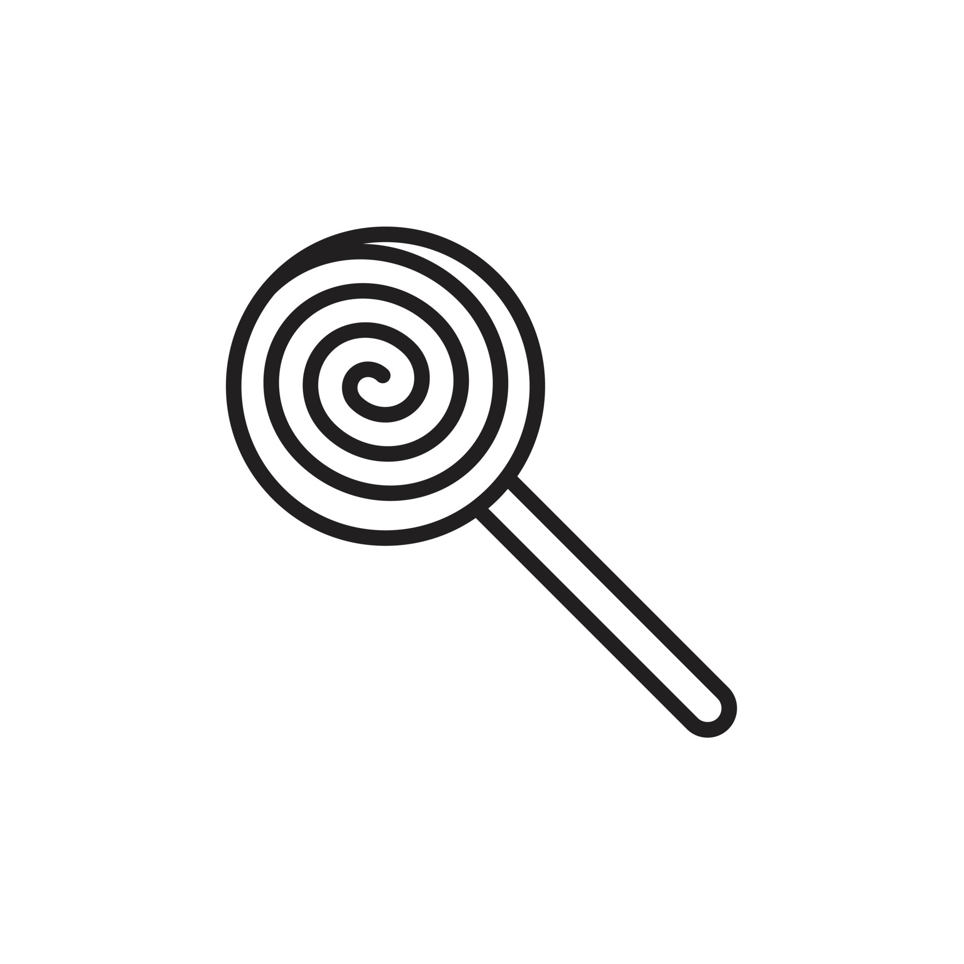 Lollipop icon template black color editable. Lollipop icon symbol Flat Lollipop icon template black color editable. Lollipop icon symbol Flat
