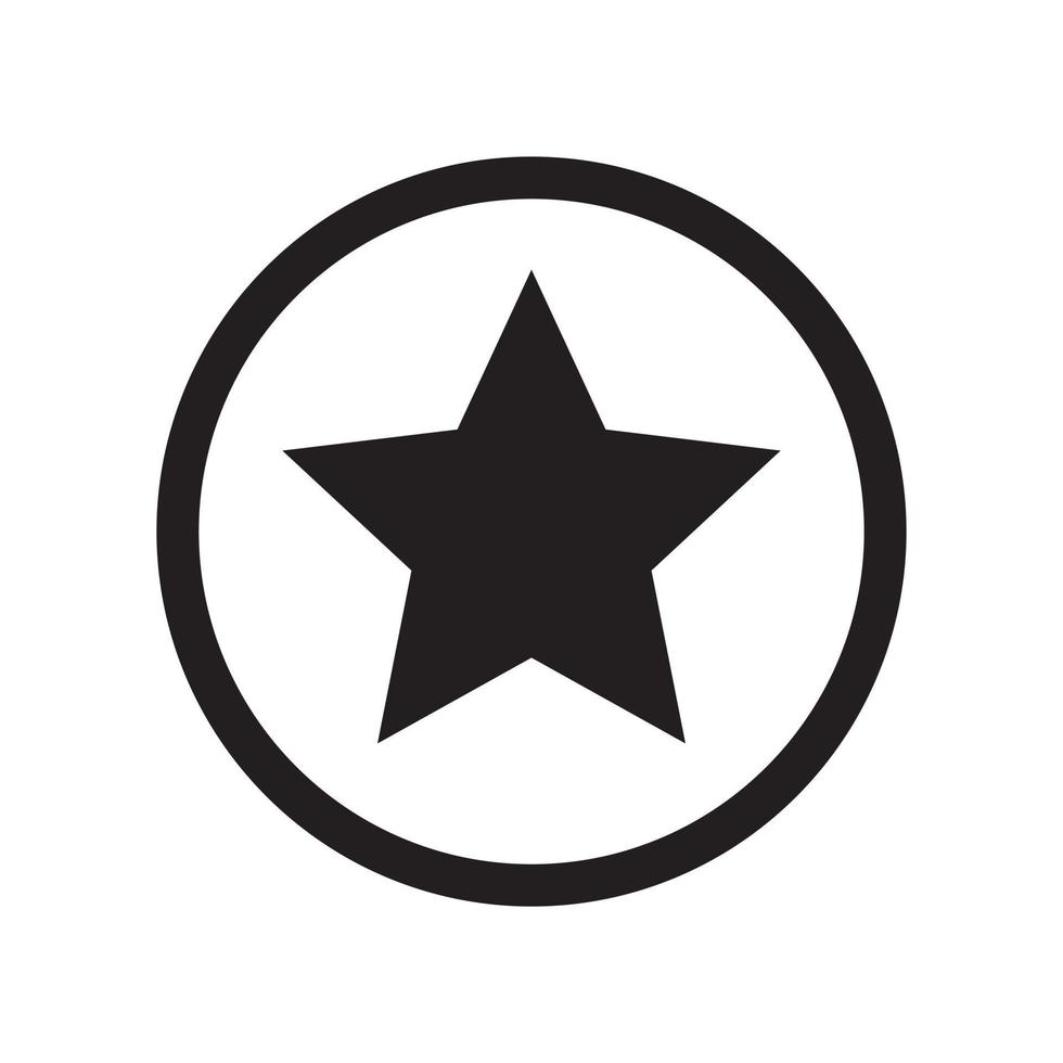 Stars in Circle icon symbol Flat vector sign isolated on white background. Simple logo vector illustration for graphic and web design.