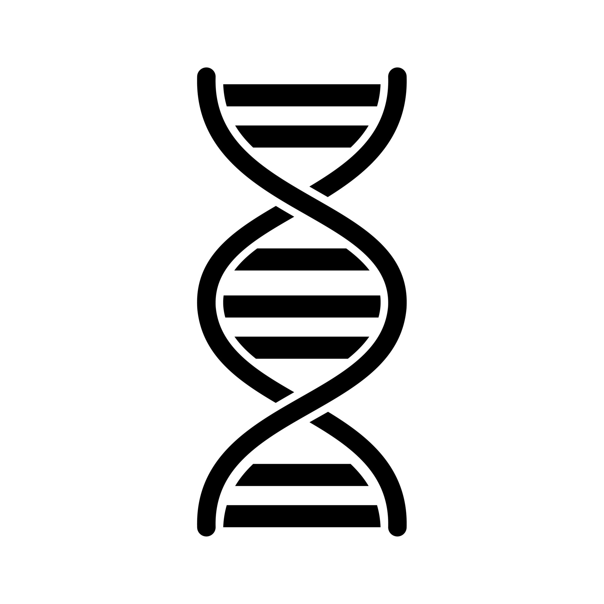 DNA icon in trendy flat design 6693238 Vector Art at Vecteezy