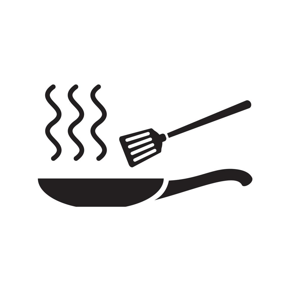 frying pan icon vector illustration
