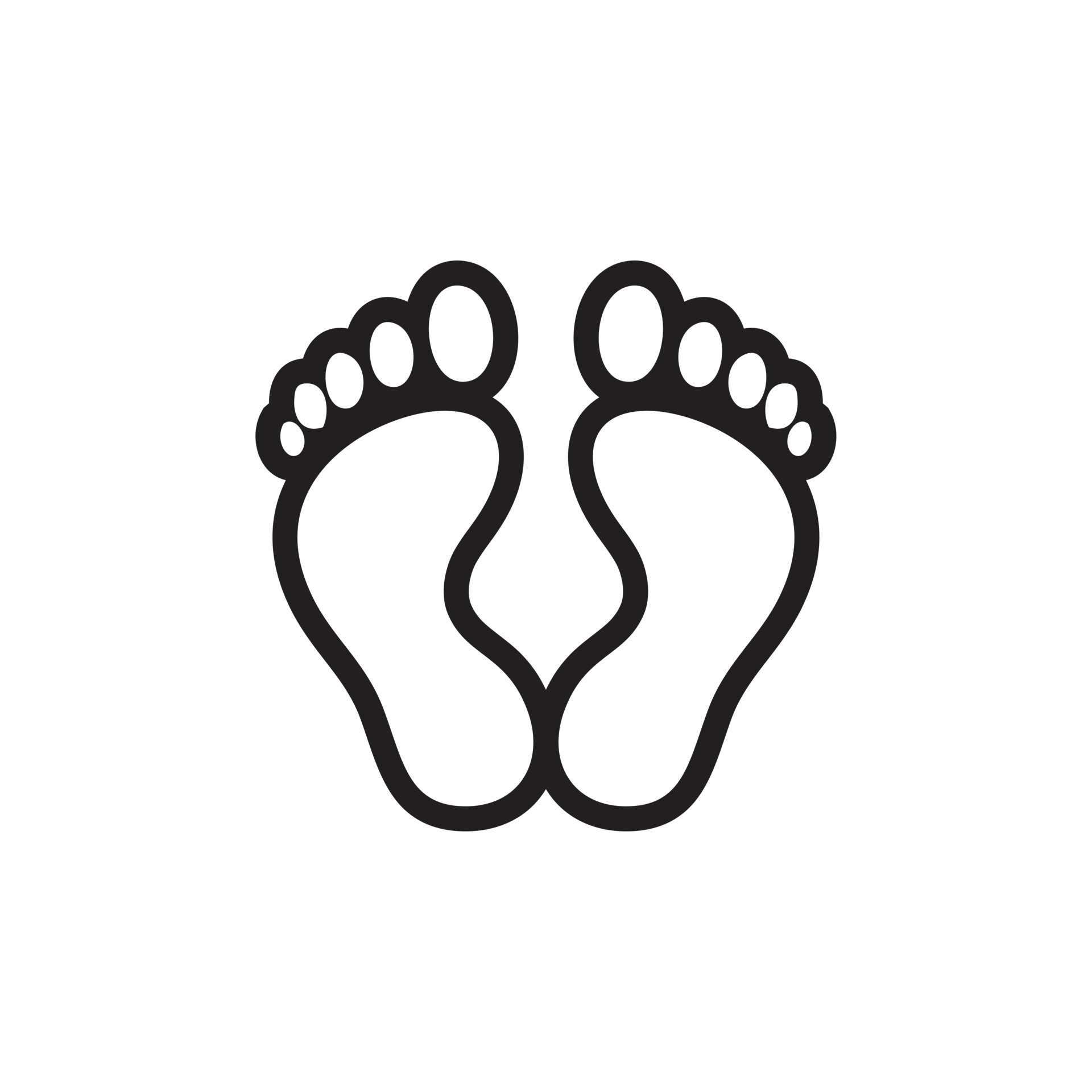 Footprint Clipart Outline
