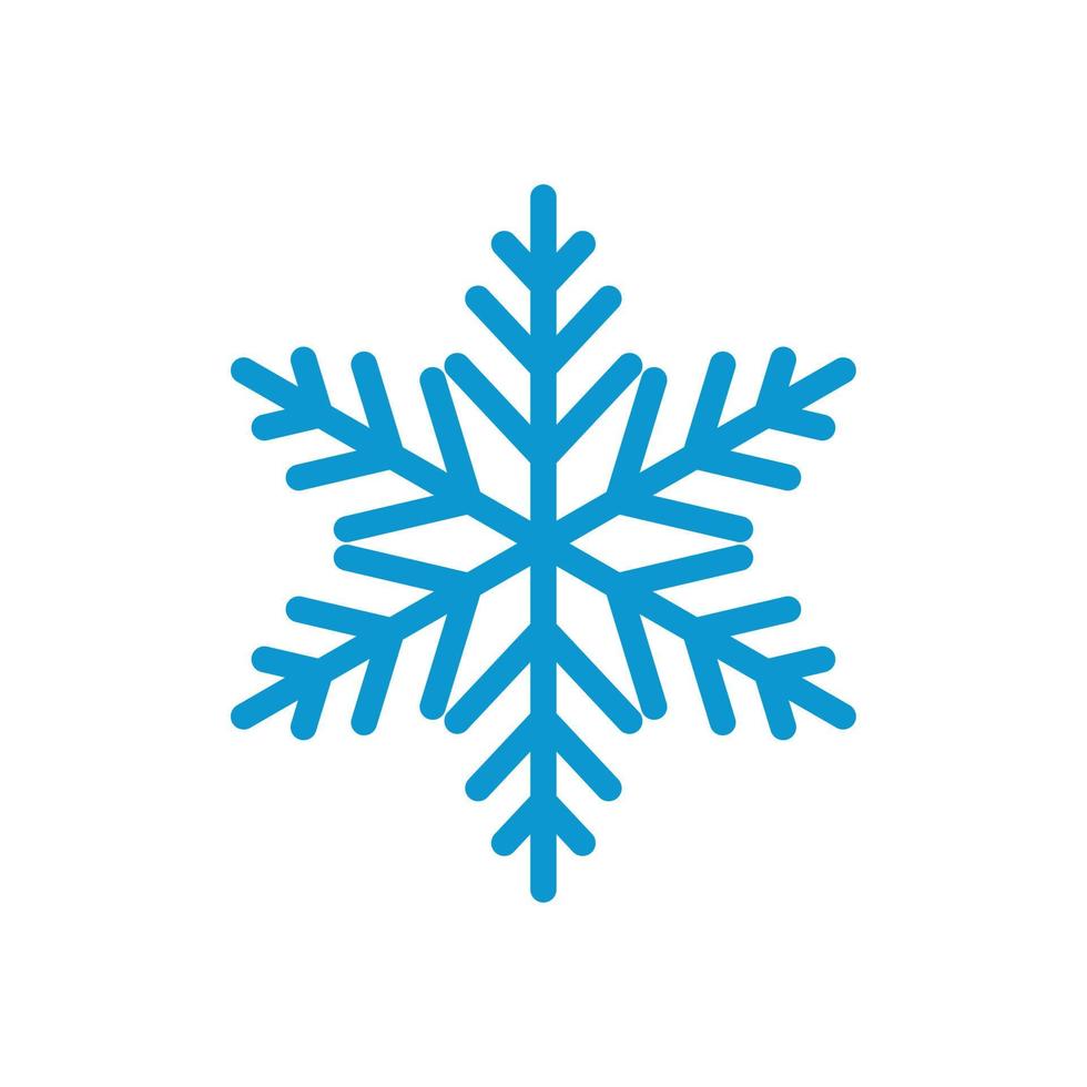 Vector snowflakes Icon template black color editable. Vector snowflakes Icon symbol Flat vector illustration for graphic and web design.