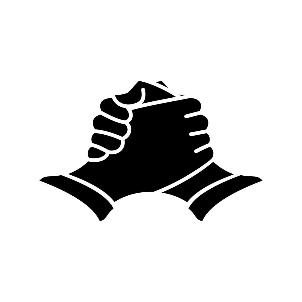 Handshake vector icon.