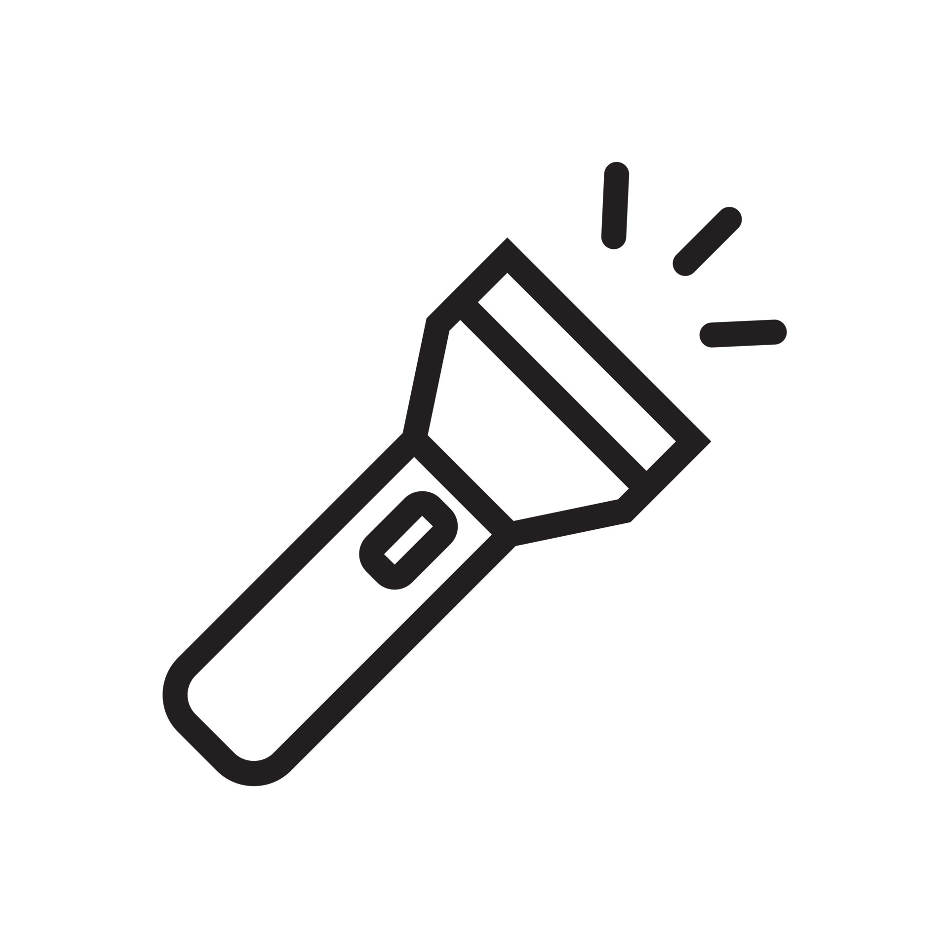 Flashing hotsell light symbol