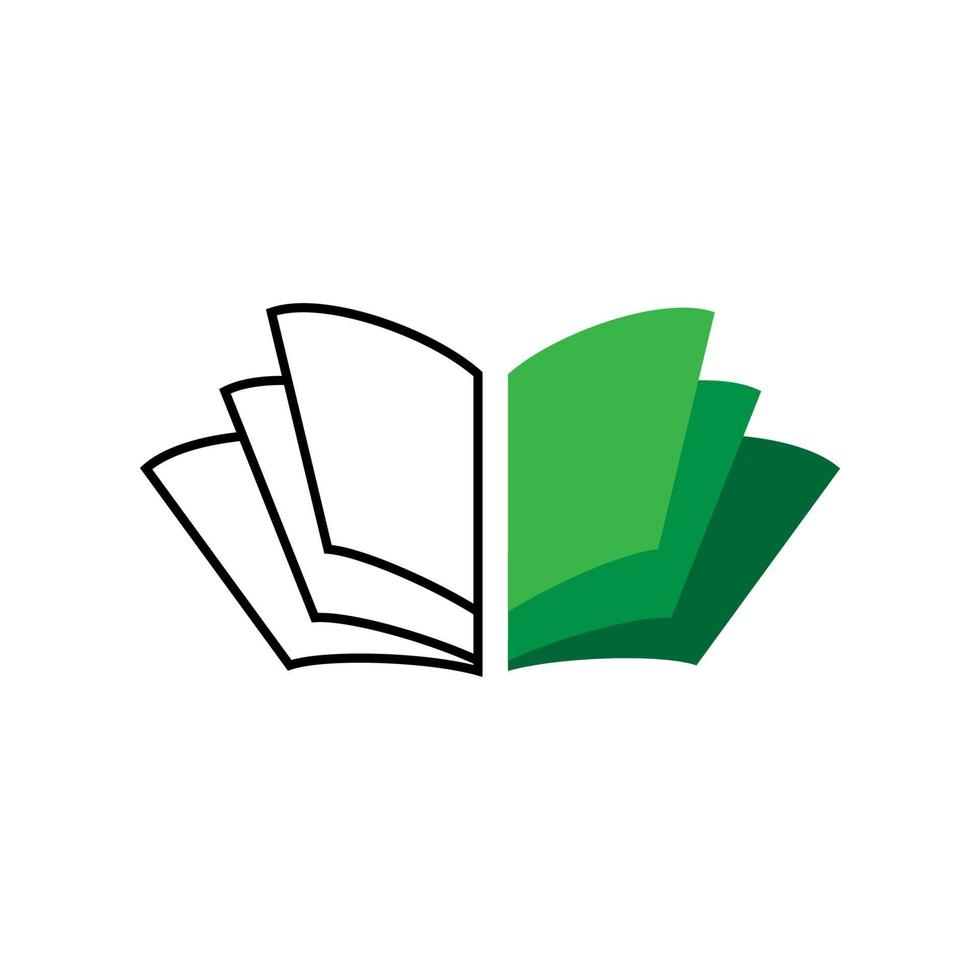 diseño de icono de educación de libro vector