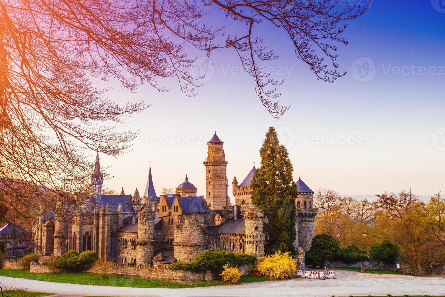 old ancient castle in the Netherlands photo