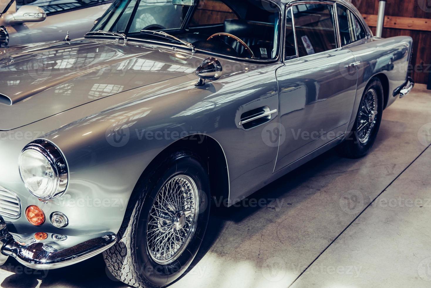 vintage transport retro car. photo