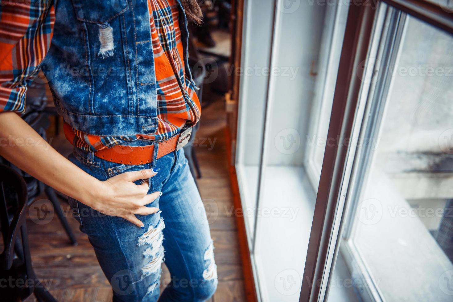 jeans for model photo