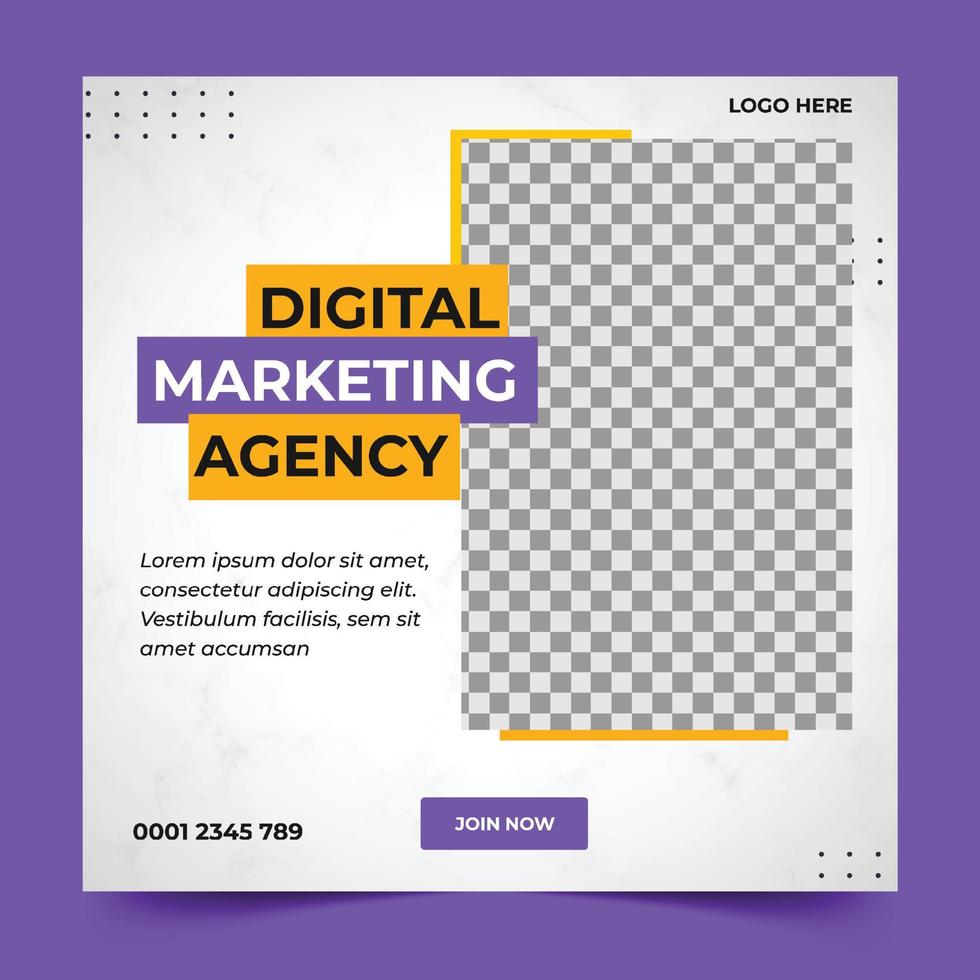 Editable banner template for ads, Suitable for social media post for promotion vector