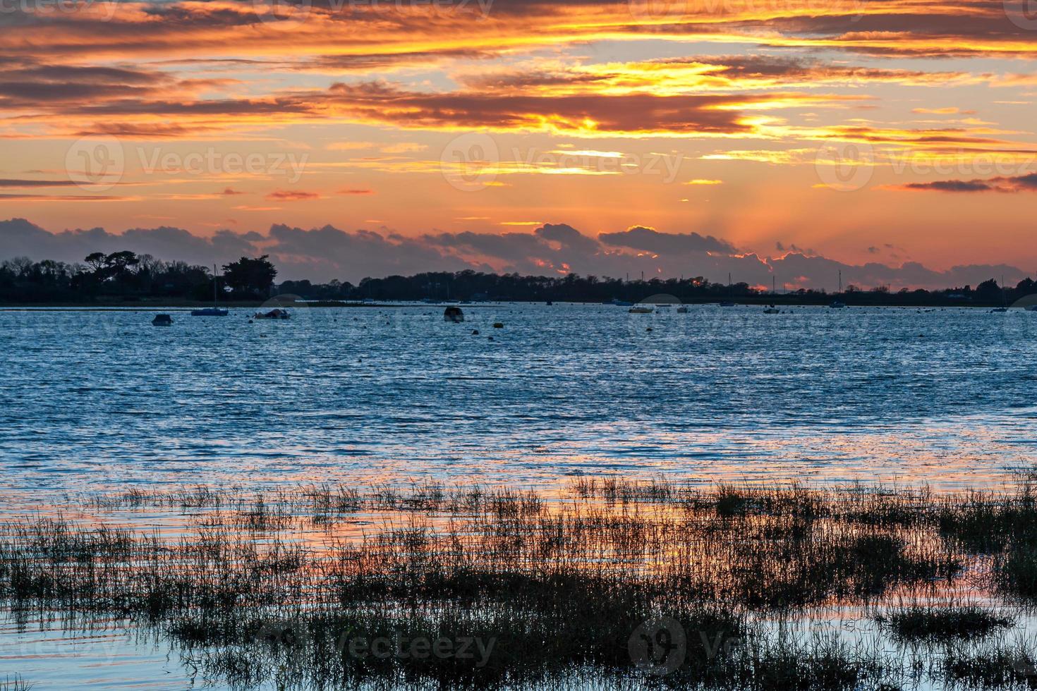 Stunning Sunset at Bosham photo