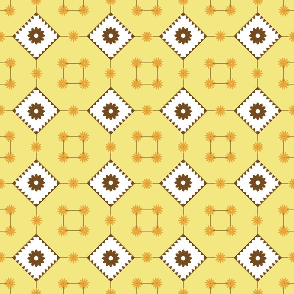 Weaving Pattern square more frequent, Vector seamless pattern. Modern stylish texture. Trendy graphic design for out clothes test equipment, interior, wallpaper brown.