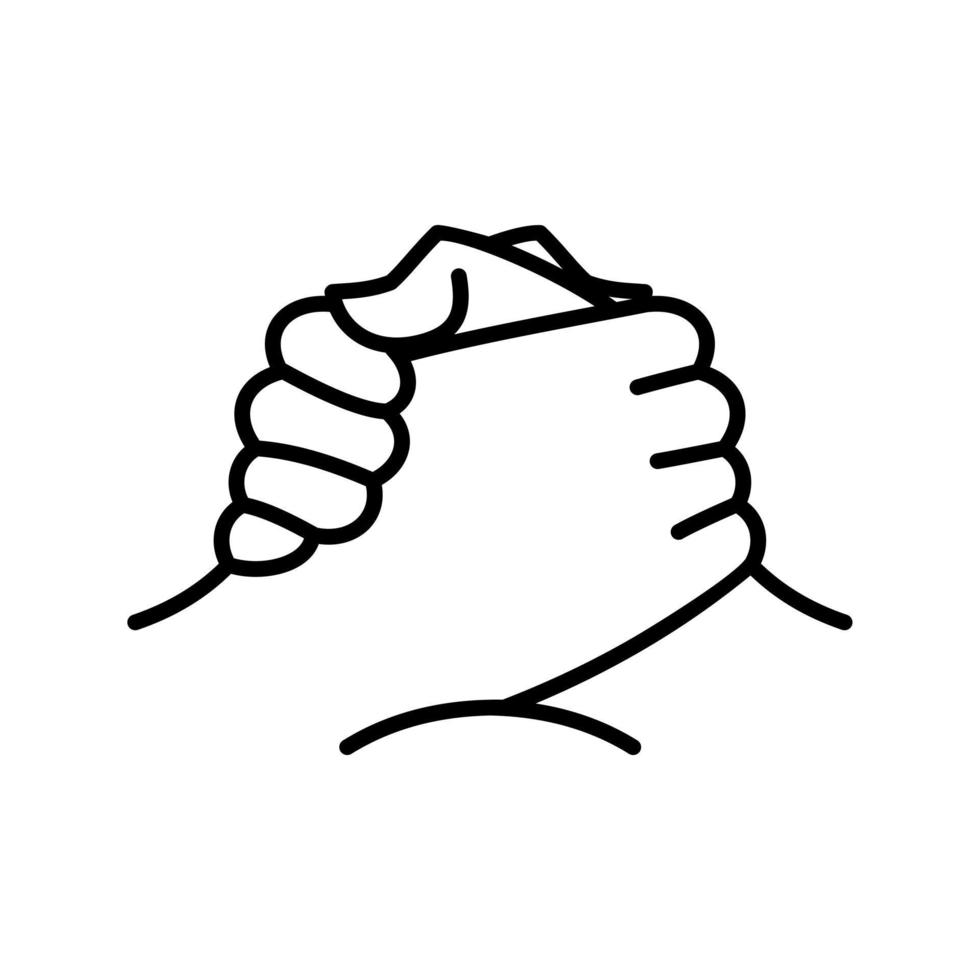 Handshake vector icon.