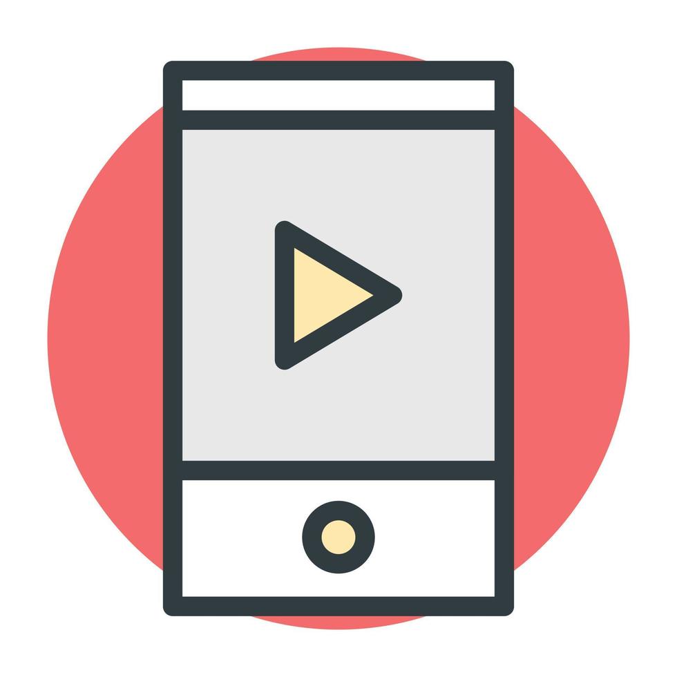 Mobile Video Concepts vector