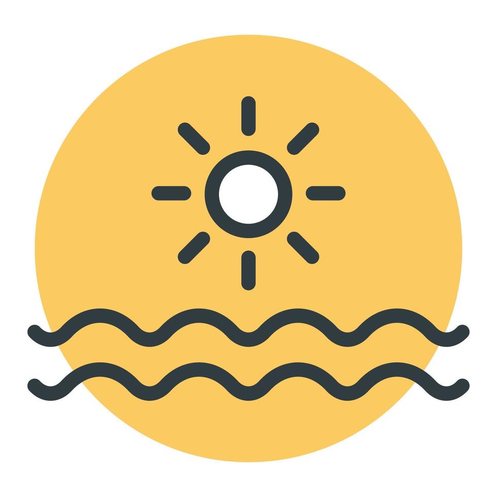 Trendy Beach Concepts vector