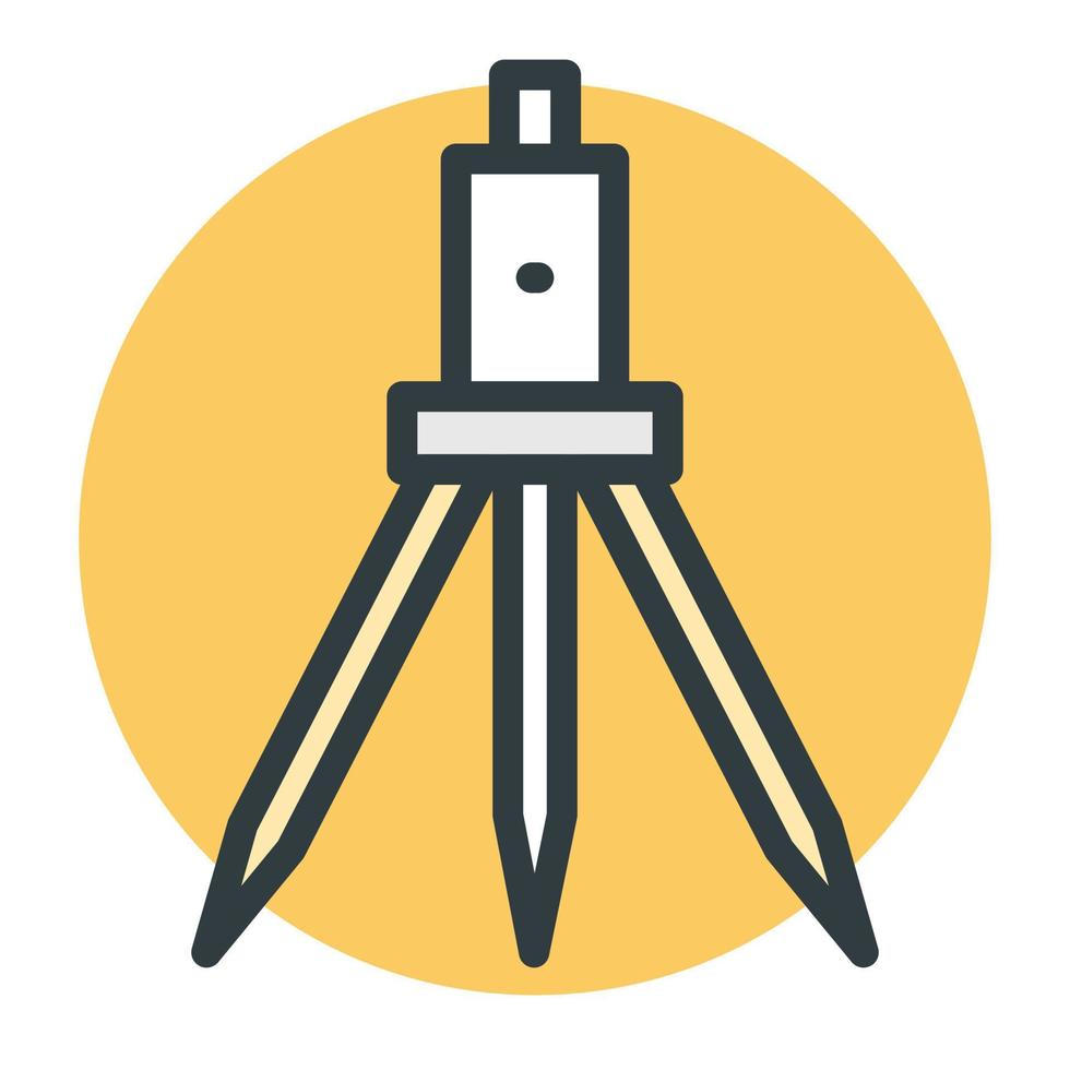 Survey Theodolite Concepts vector