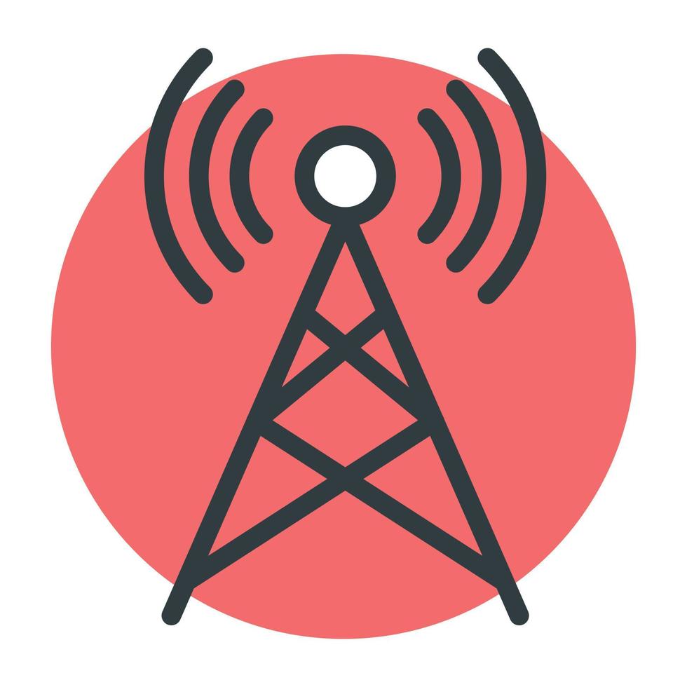 Wifi Tower Concepts vector