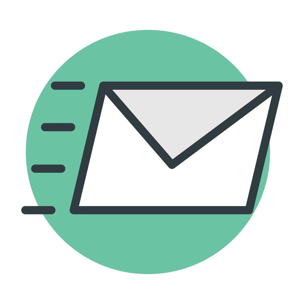 Sending Mail Concepts vector
