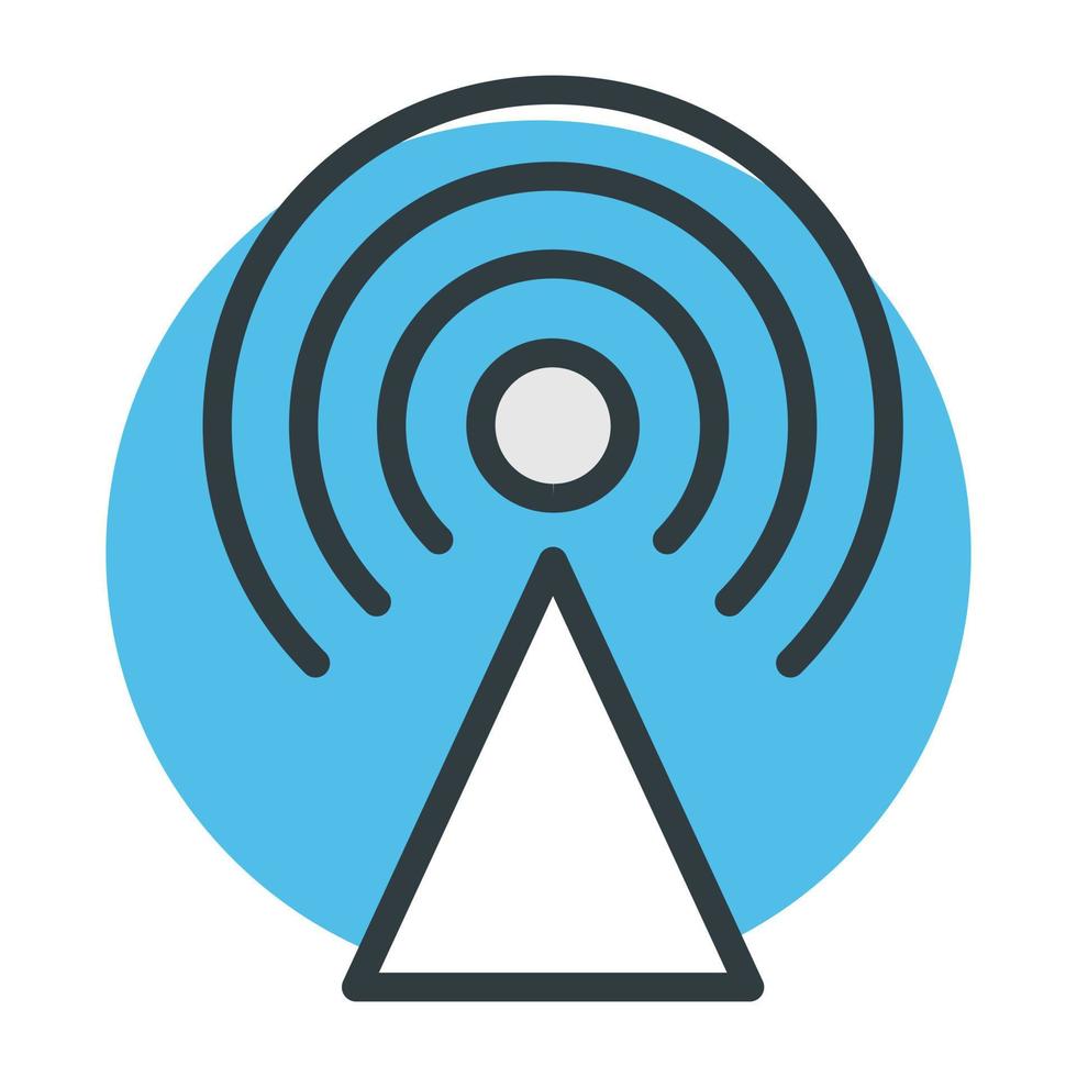 Wifi Tower Concepts vector