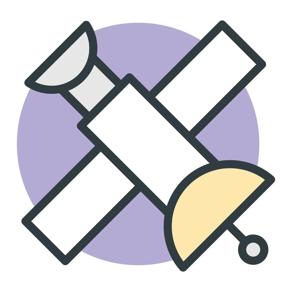 Trendy Satellite Concepts vector