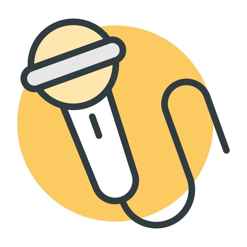 Trendy Mic Concepts vector