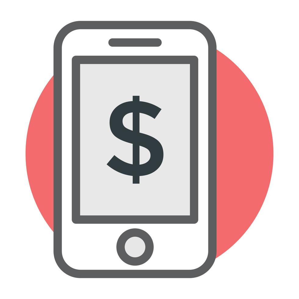 Mobile Money Concepts vector