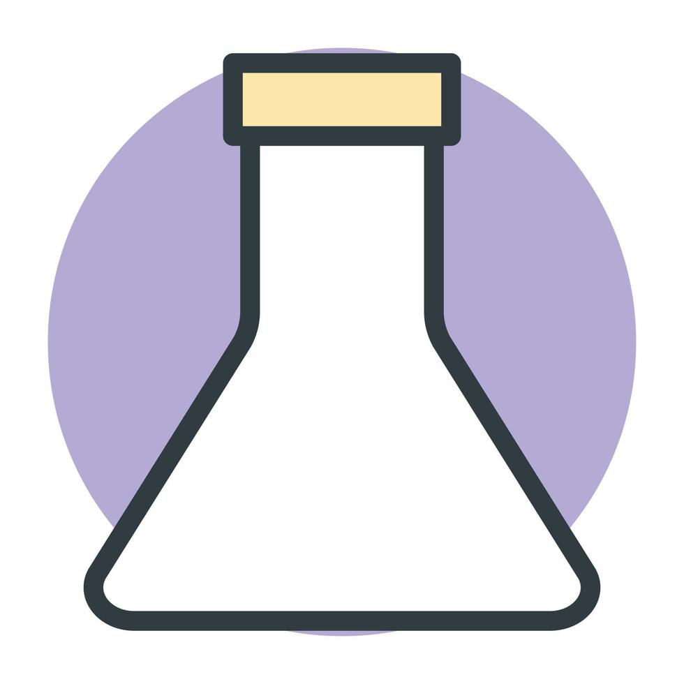 Conical Flask Concepts vector