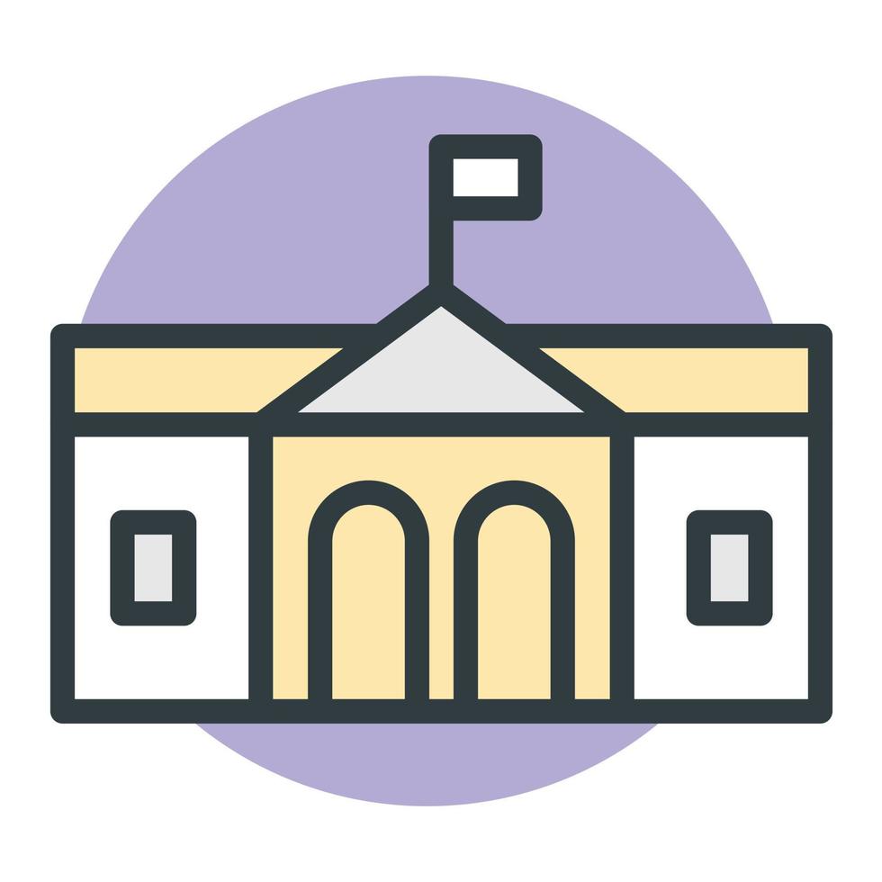 School Building Concepts vector