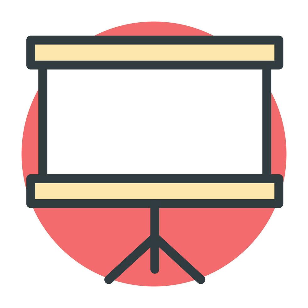 Easel Board Concepts vector