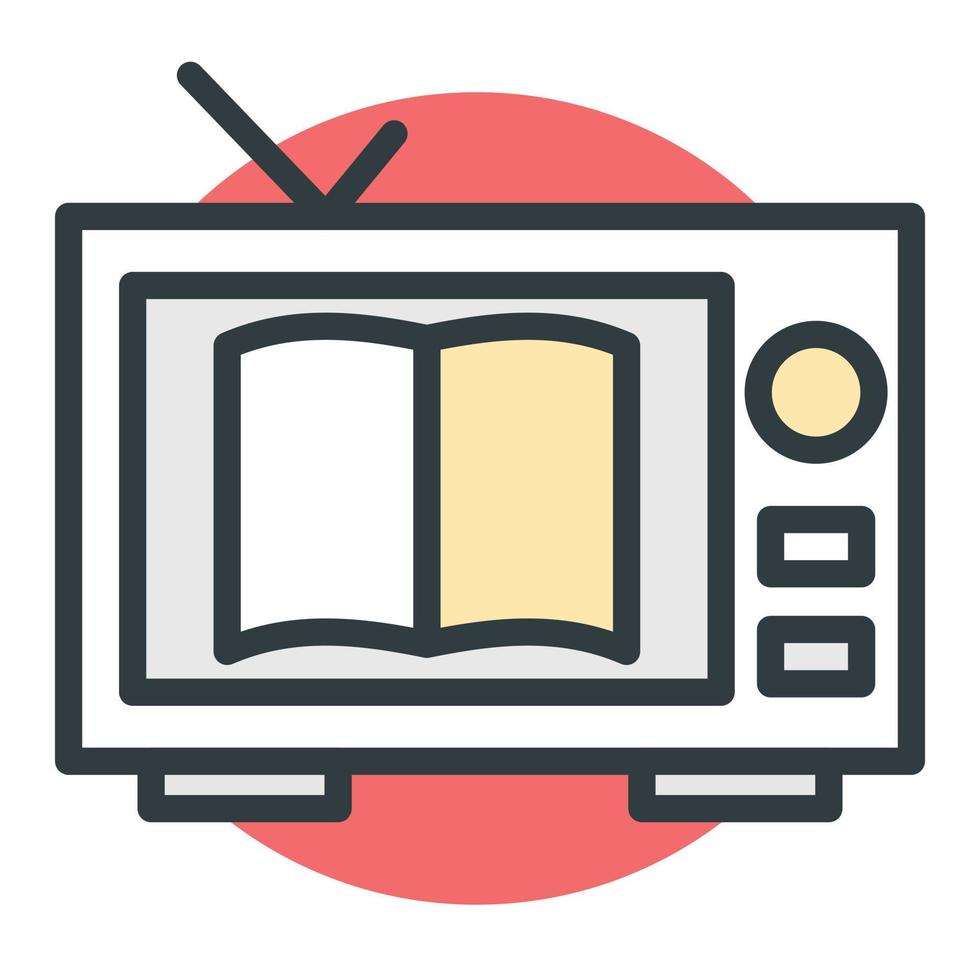 Trendy TV Concepts vector