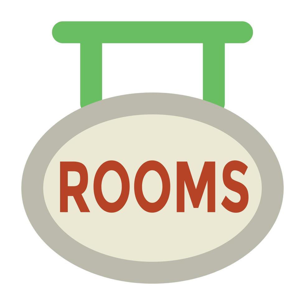 Rooms Info Concepts vector
