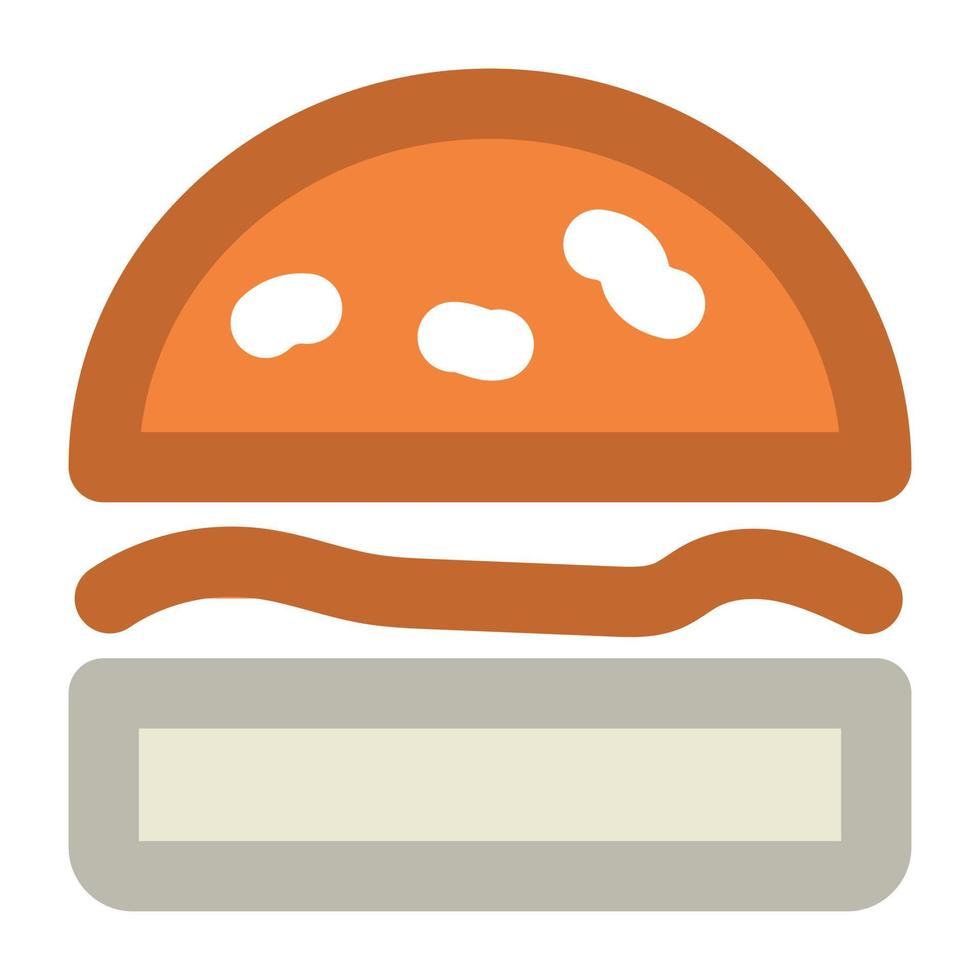 Trendy Burger Concepts vector