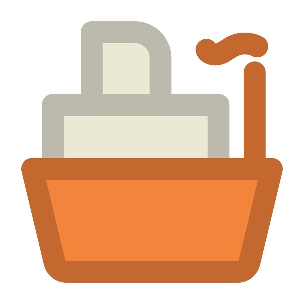 Trendy Ship Concepts vector