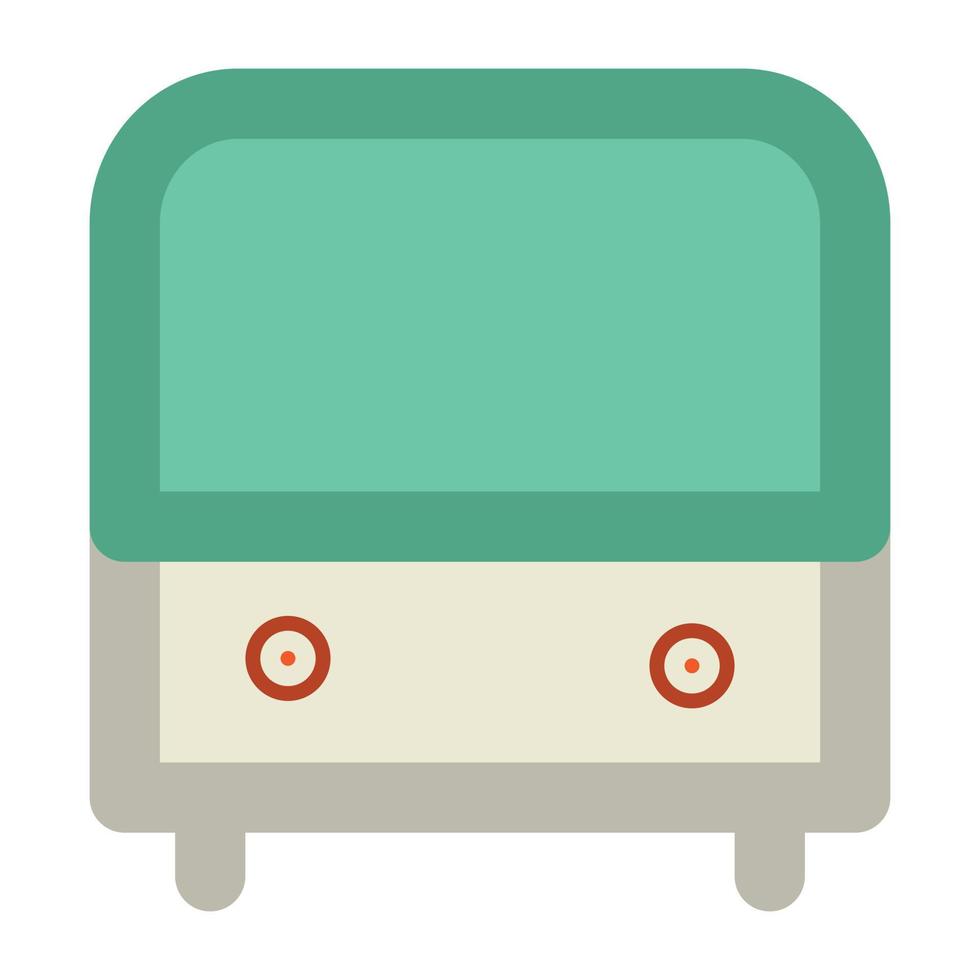 Trendy Bus Concepts vector