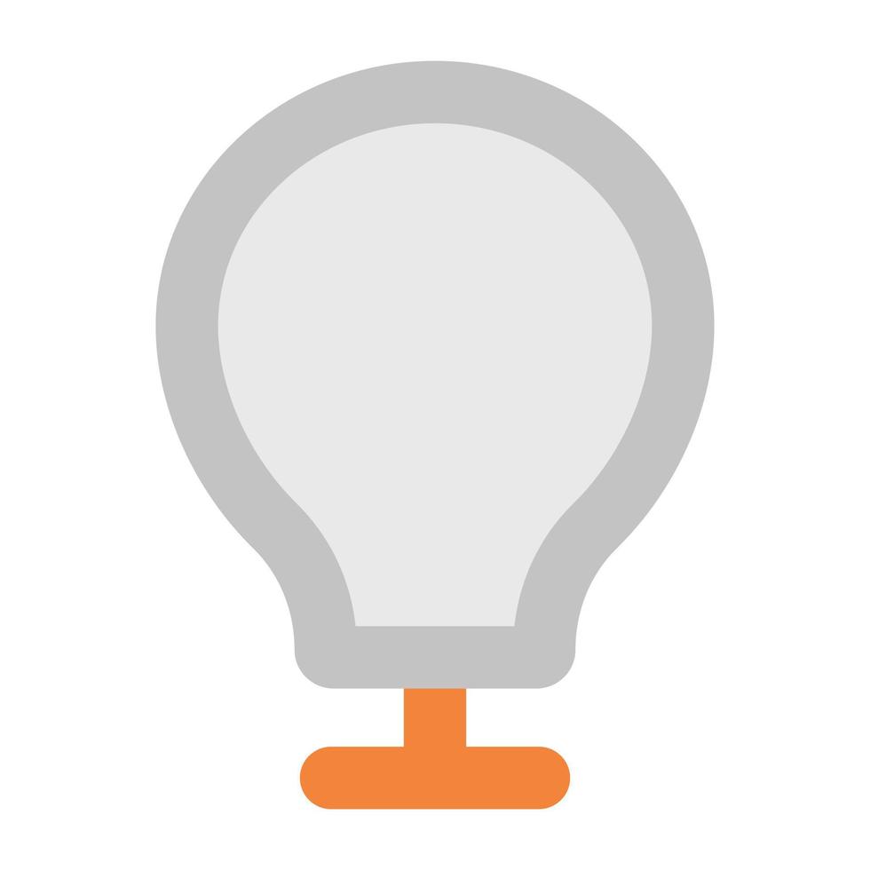 Trendy Bulb Concepts vector