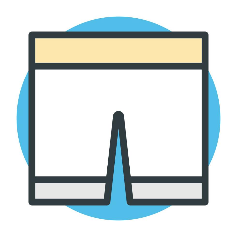 Trendy Shorts Concepts vector